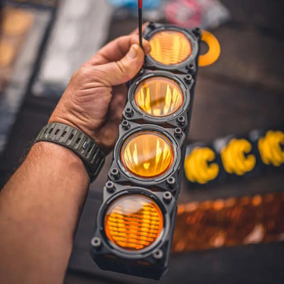 KC HiLiTES FLEX ERA LED 10in. Light Bar - Master Kit Dunes 2 Dezert SXS