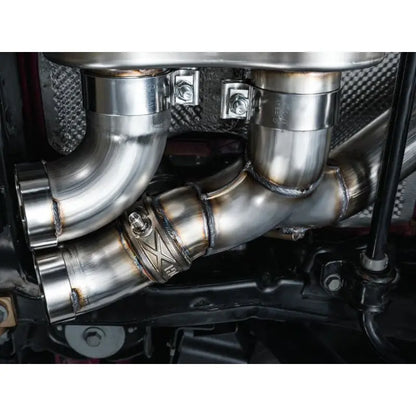 AWE 21+ Wrangler 392 Switchpath Cat-Back Exhaust- Quad BashGuards NP Motorsports