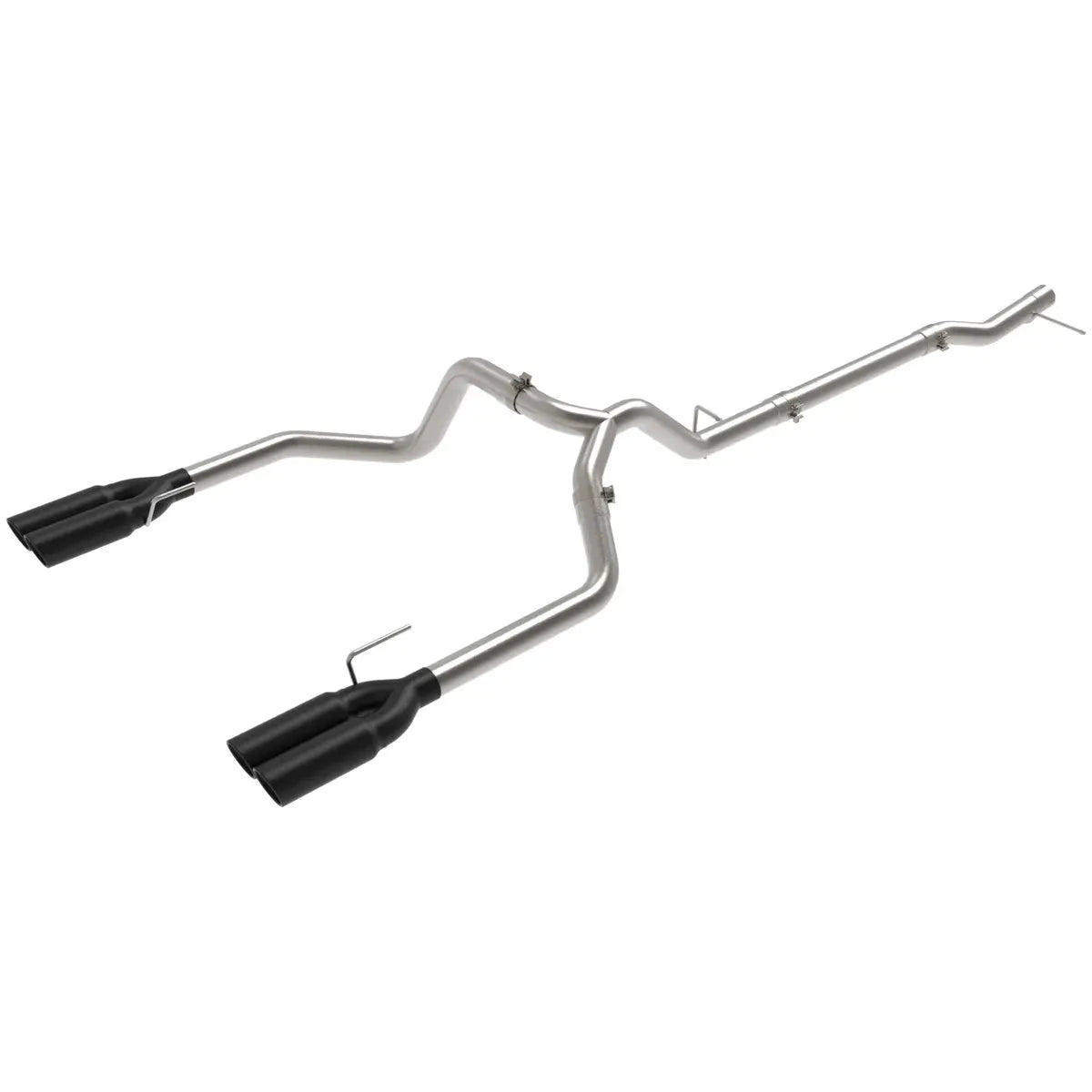 aFe 23-24 GM Trucks L6-3.0L (td) LZ0 Vulcan Series 3in 304 SS DPF-Back Exhaust System w/ Black Tip NP Motorsports
