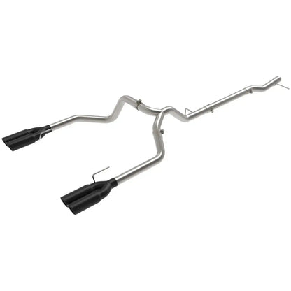 aFe 23-24 GM Trucks L6-3.0L (td) LZ0 Vulcan Series 3in 304 SS DPF-Back Exhaust System w/ Black Tip NP Motorsports