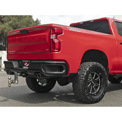 aFe 23-24 GM Trucks L6-3.0L (td) LZ0 Vulcan Series 3in 304 SS DPF-Back Exhaust System w/ Black Tip NP Motorsports