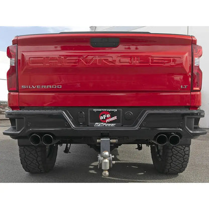 aFe 23-24 GM Trucks L6-3.0L (td) LZ0 Vulcan Series 3in 304 SS DPF-Back Exhaust System w/ Black Tip NP Motorsports