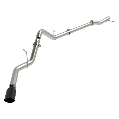 aFe 23-23 GM Trucks L6-3.0L (td) LZ0 Large Bore-HD 3 IN 409 SS Back Exhaust System w/Black Tip NP Motorsports