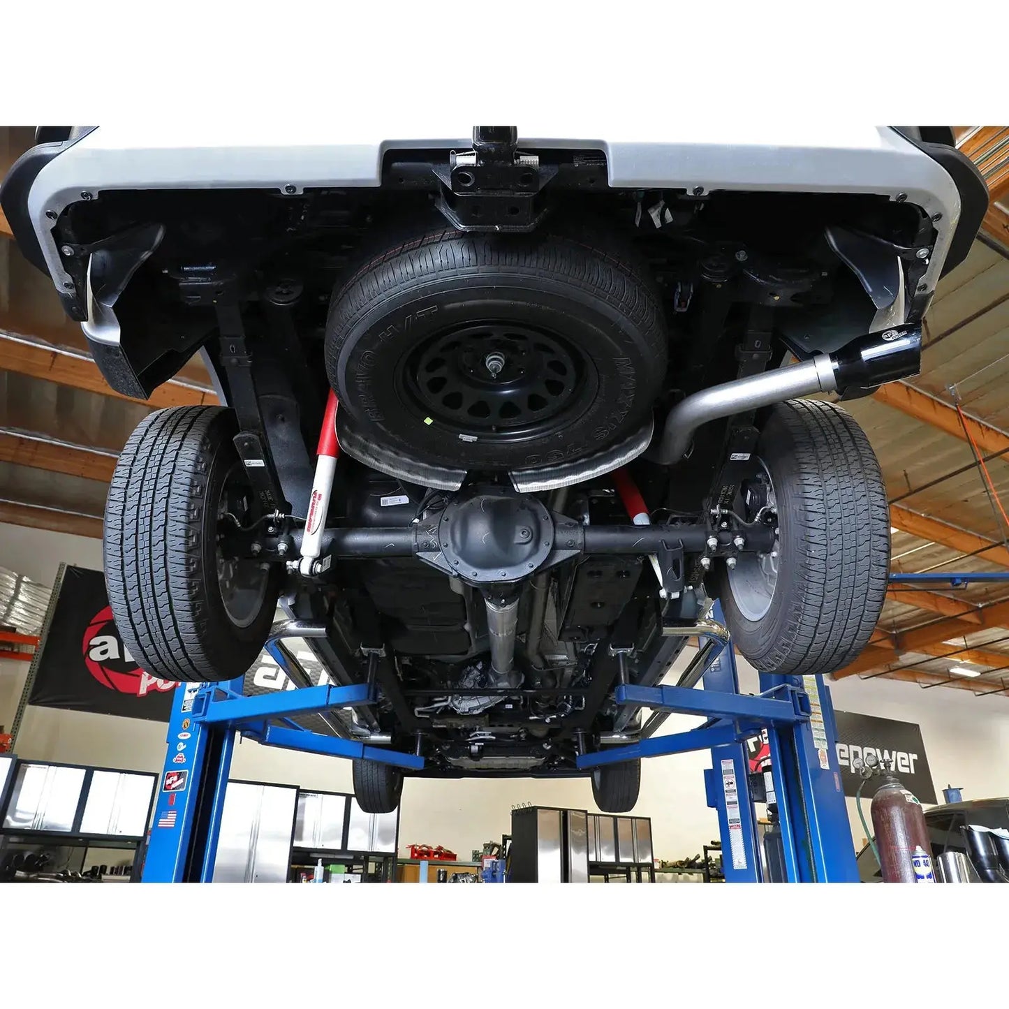 aFe 23-23 GM Trucks L6-3.0L (td) LZ0 Large Bore-HD 3 IN 409 SS Back Exhaust System w/Black Tip NP Motorsports