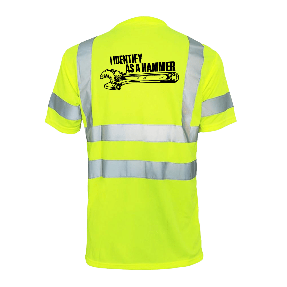 Identify As A Hammer - Reflective Safety T-Shirt Armed American Supply