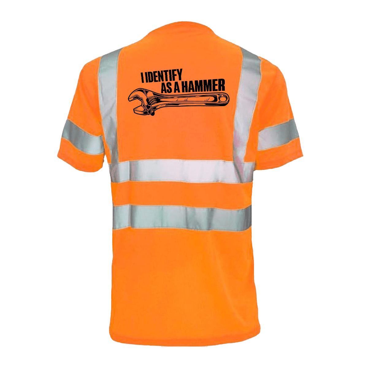 Identify As A Hammer - Reflective Safety T-Shirt Armed American Supply