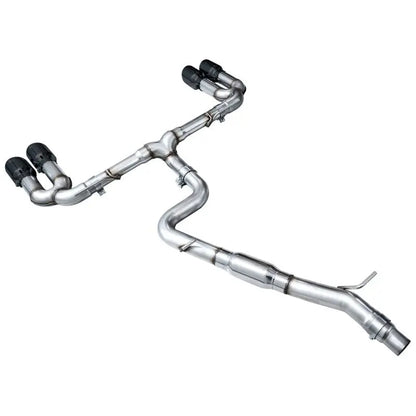 AWE 22-24 Audi 8Y S3 Track Edition Exhaust  - Diamond Black Tips NP Motorsports