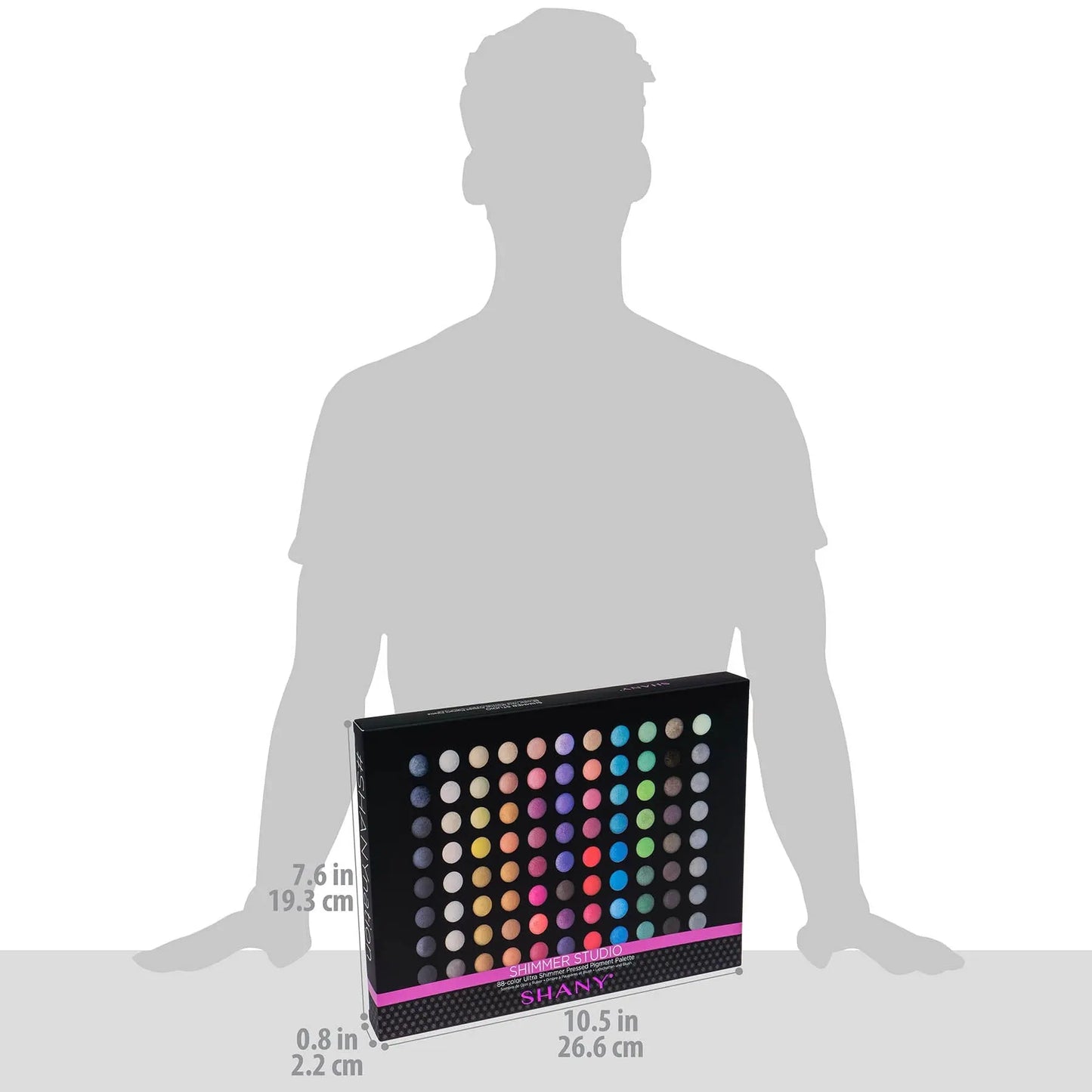 SHIMMER STUDIO, Ultra Shimmer Matte Metallic Eyeshadow Palette SHANY