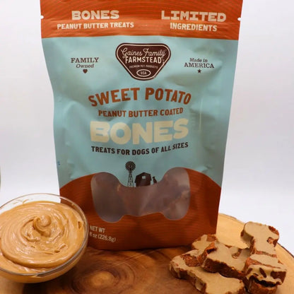 Peanut Butter Sweet Potato Bones Gaines Family Farmstead