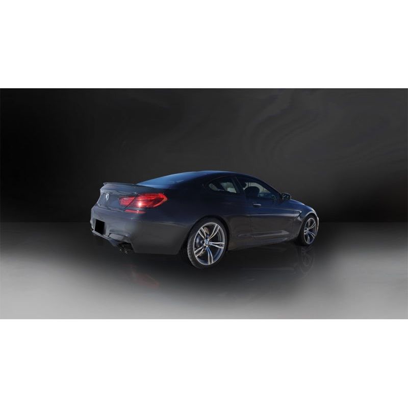 Corsa 12-15 BMW M6 F12 / F13 / F06 Black Sport Axle-Back Exhaust NP Motorsports