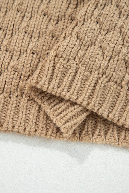 Avery Puff Sleeve Baggy Sweater