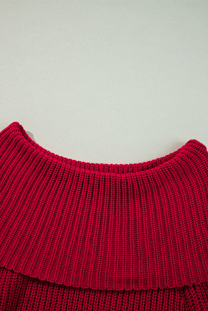 Eleanor the Shoulder Knit Sweater