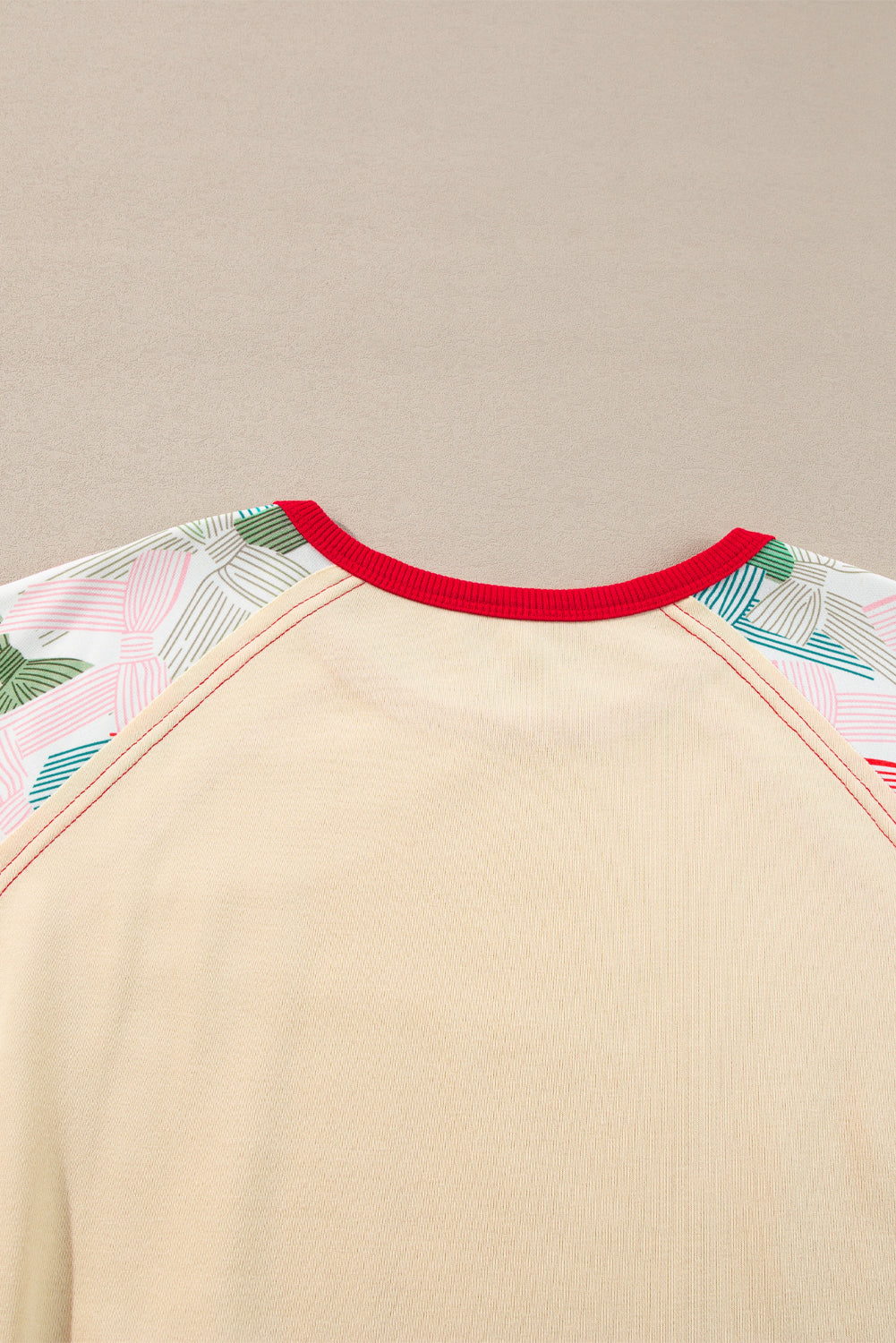 Wynter Sleeve Colorblock Edge Top