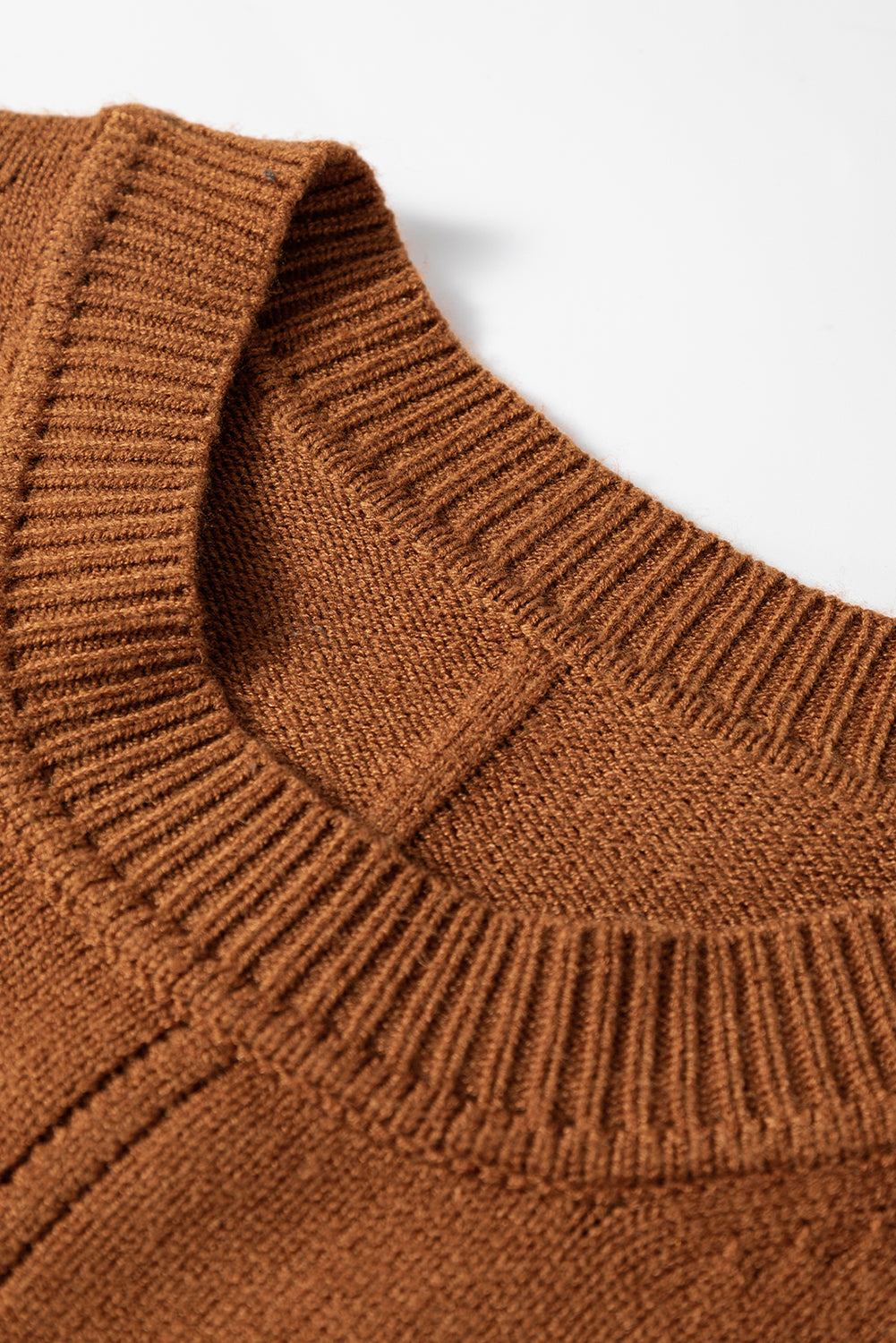 Madeline Ribbed Mini Sweater Dress Threaded Pear