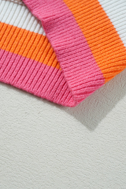 Sofia Trim Drop Shoulder Sweater