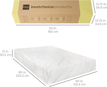 Cooling Gel Mattress with Green Tea Charcoal Comfort