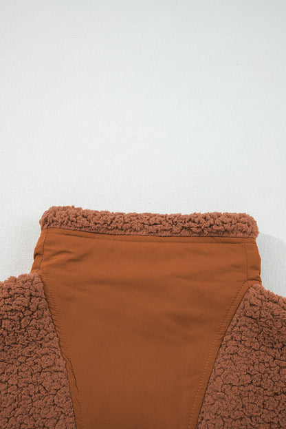 Evelyn Knot Side Plush Vest