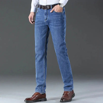 Men's Denim Jeans Fleece Lined Winter Weather Get it from Bo