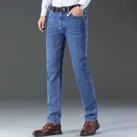 Men's Denim Jeans Fleece Lined Winter Weather Get it from Bo