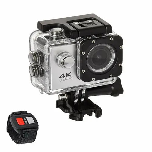 4K Waterproof All Digital UHD WiFi Camera + RF Remote And Accessories - Get it from Bo