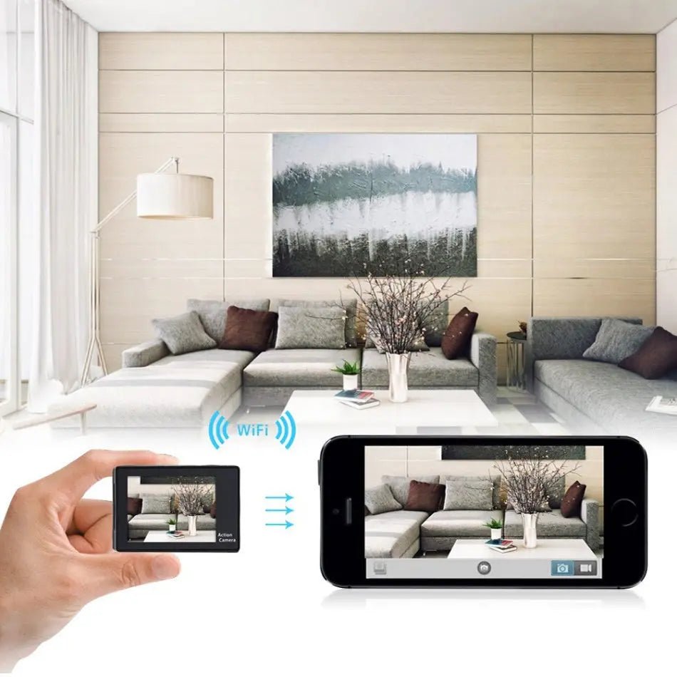 4K Waterproof All Digital UHD WiFi Camera + RF Remote And Accessories - Get it from Bo