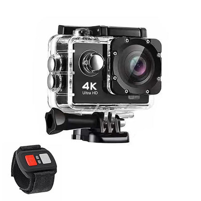4K Waterproof All Digital UHD WiFi Camera + RF Remote And Accessories - Get it from Bo