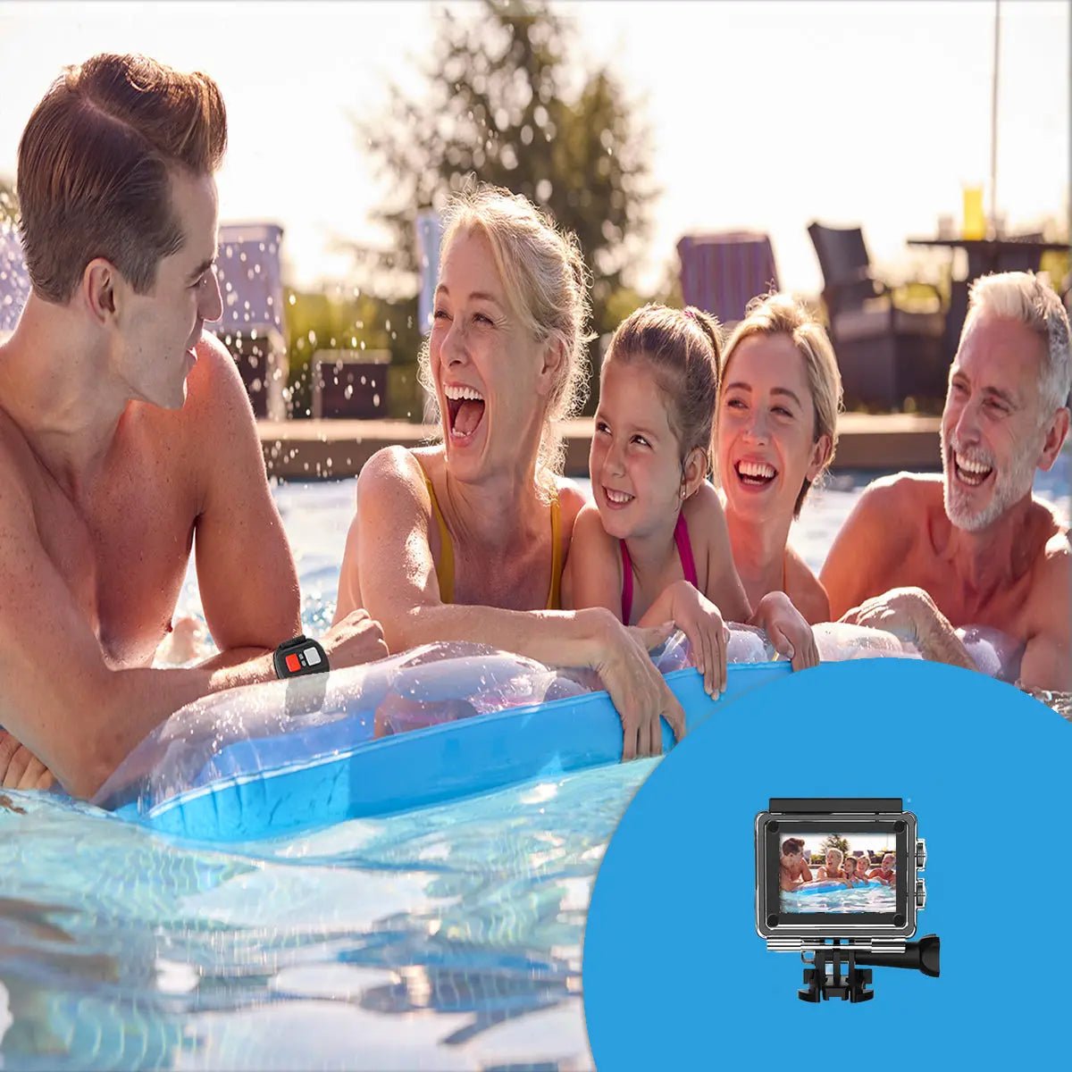 4K Waterproof All Digital UHD WiFi Camera + RF Remote And Accessories - Get it from Bo
