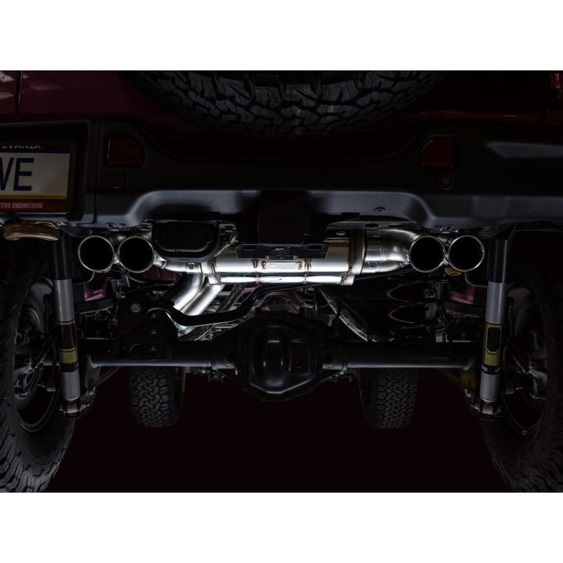 AWE 21+ Wrangler 392 Switchpath Cat-Back Exhaust- Quad BashGuards NP Motorsports