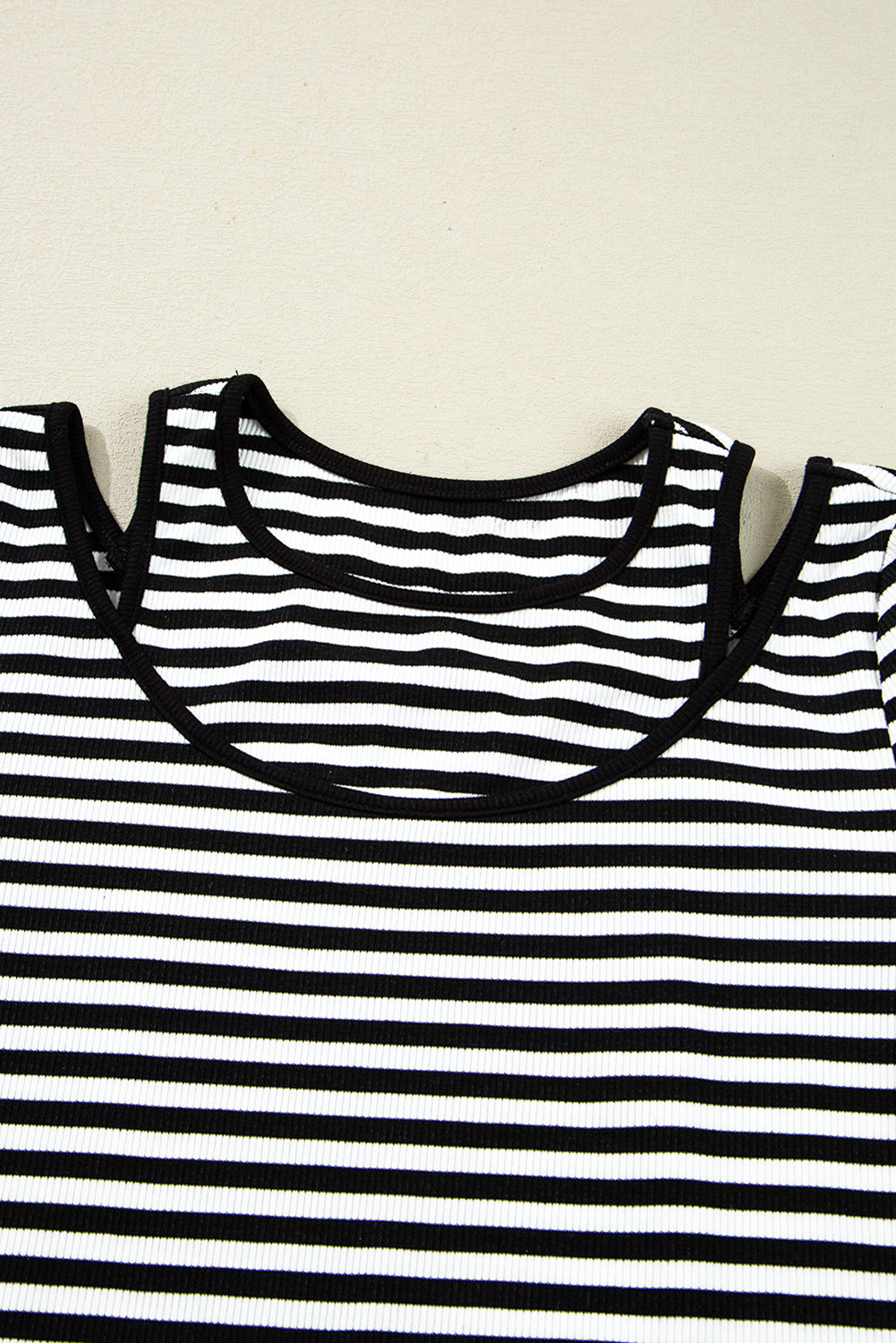 Remi Stripe Double-layer Long Sleeve Top - Get it from Bo