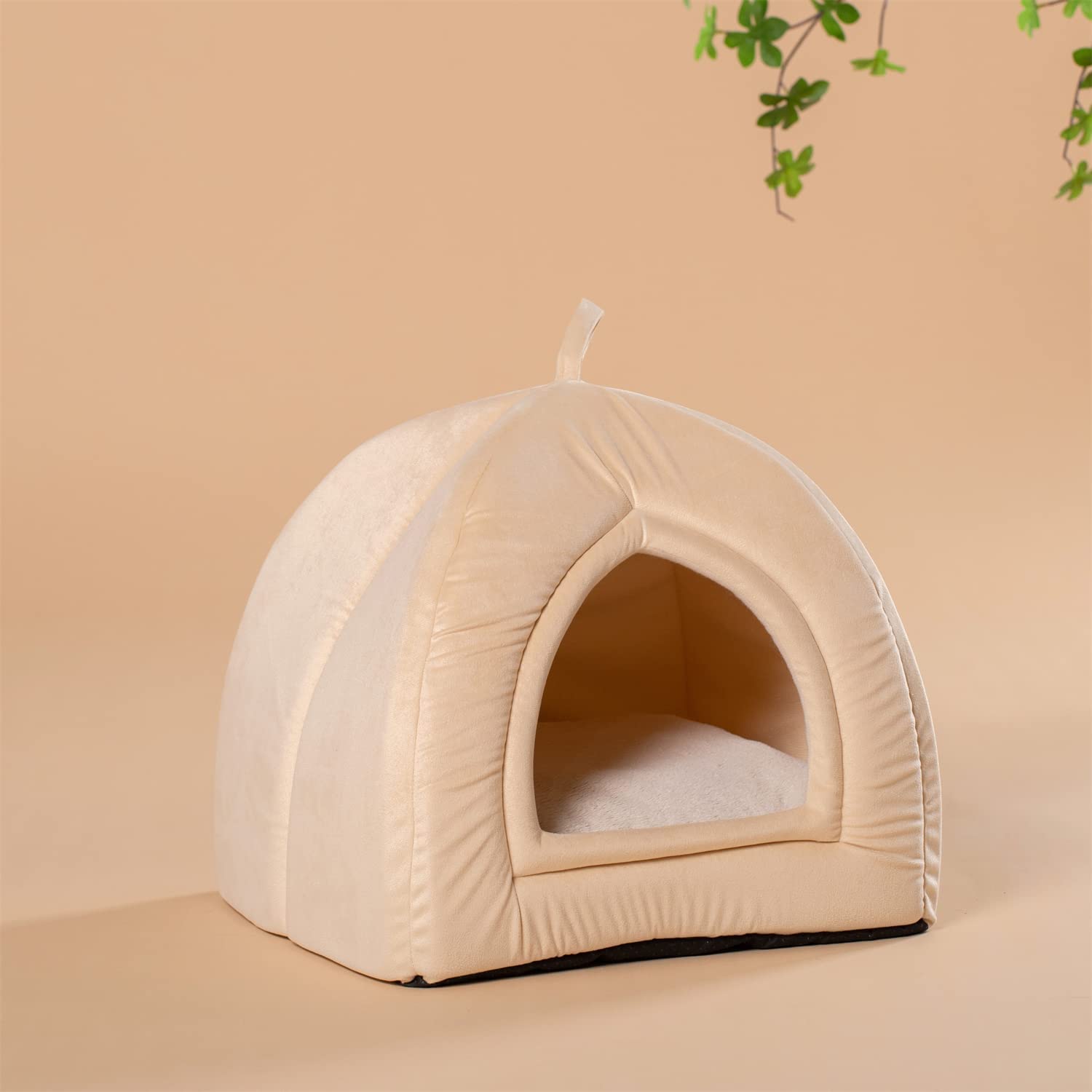Kasentex Cat Bed, Lovely Tent with Removable Washable Pillow Cushion Kasentex