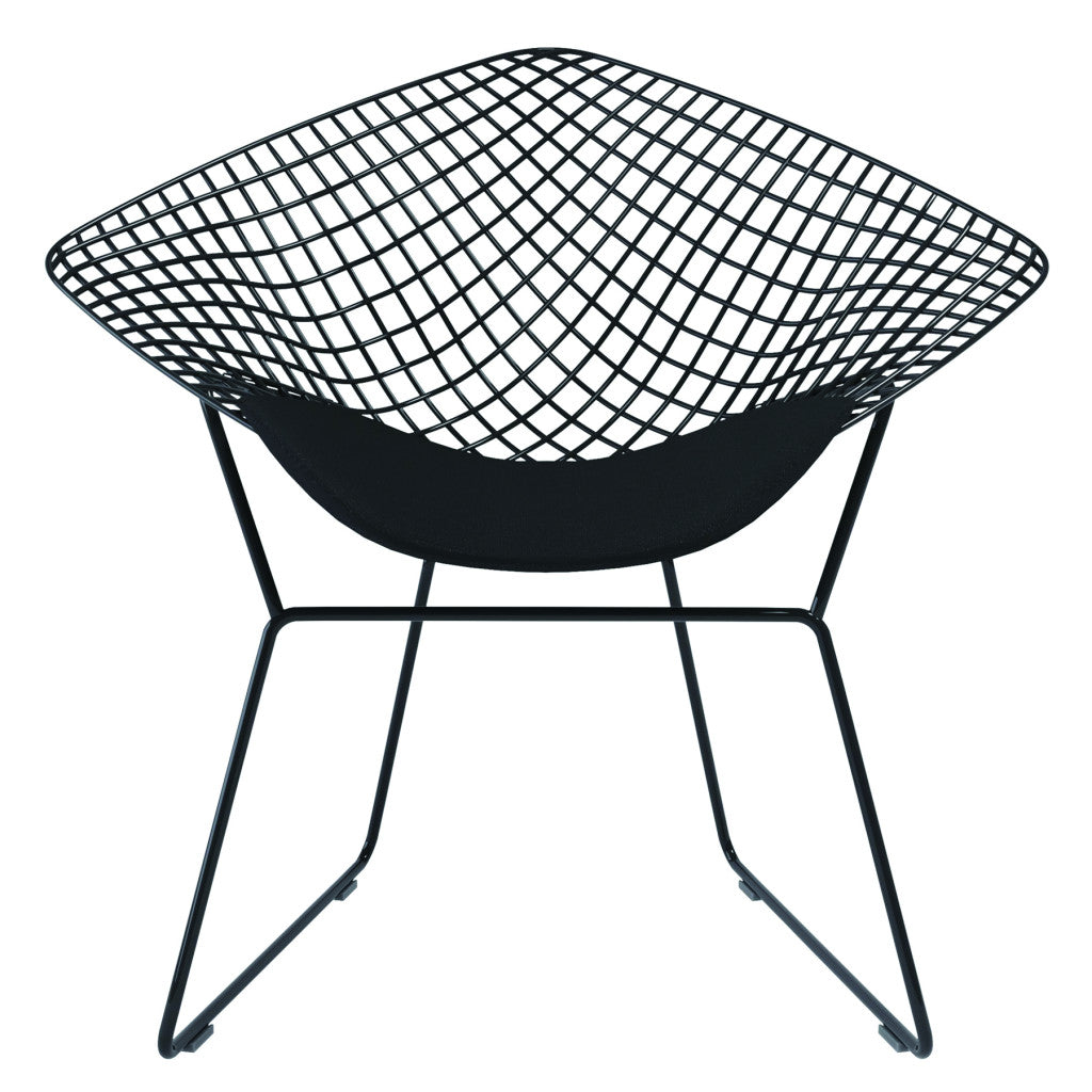 32" Black Lounge Chair