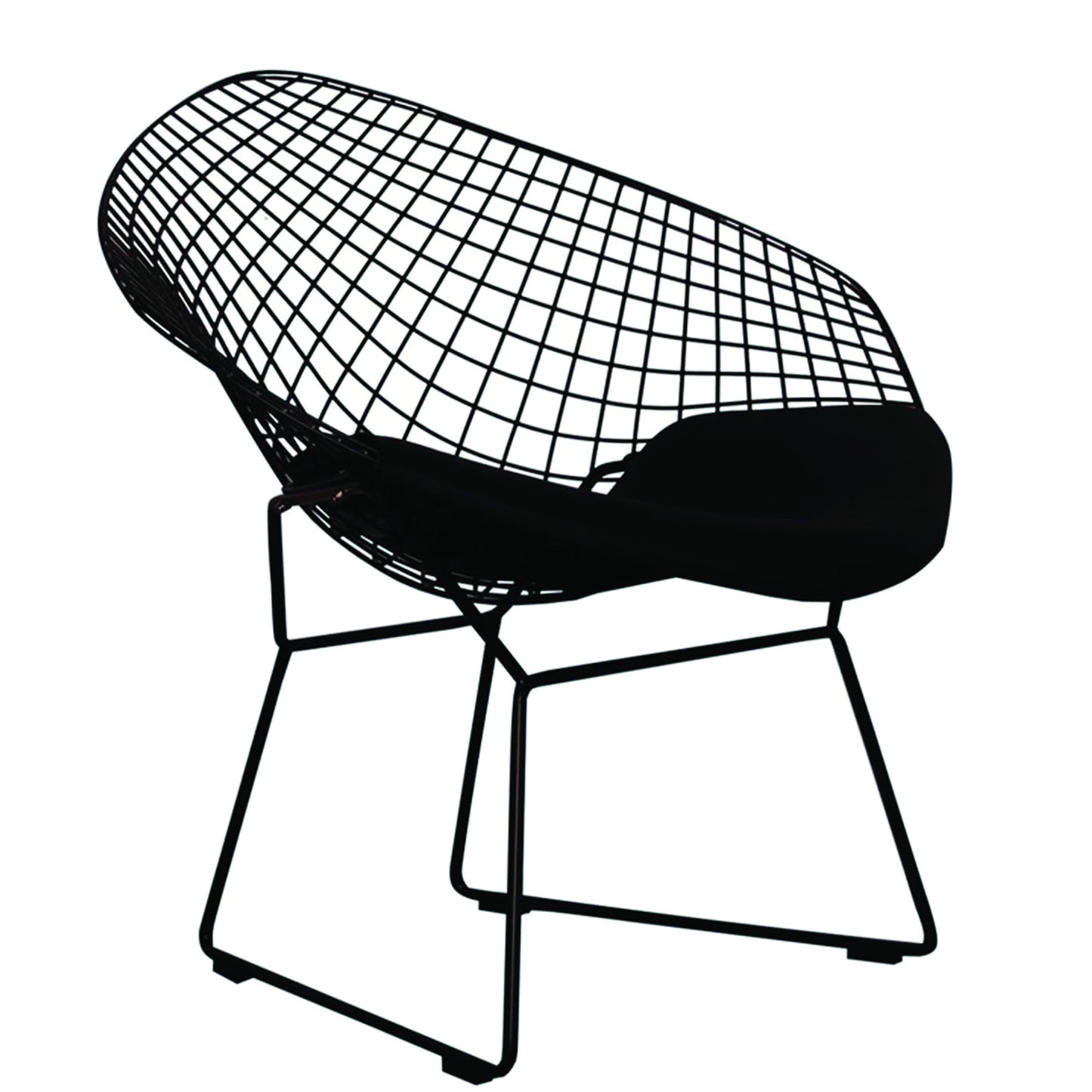 32" Black Lounge Chair