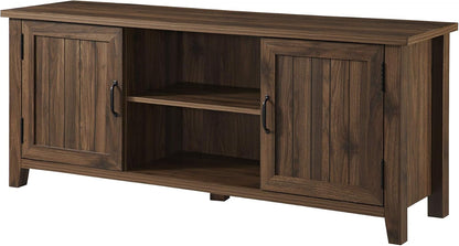 Buren Classic TV Stand Walnut For 65 Inch Televisions