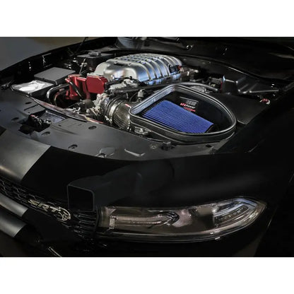 aFe Dodge Charger SRT Hellcat Redeye 21-23 V8-6.2L Track Series Stage-2 Carbon Fiber Intake Pro 5R NP Motorsports