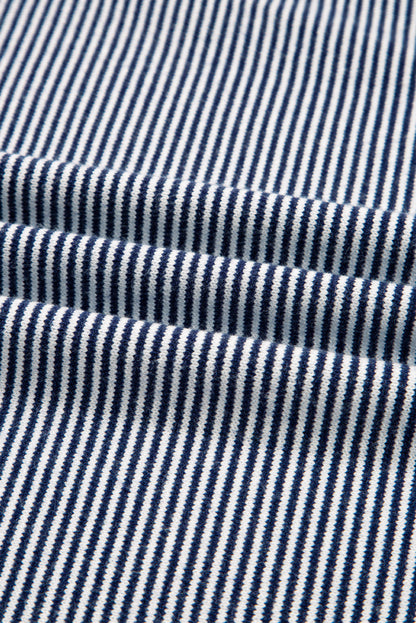 Reese Stripe Dolman Oversize Tunic Sweater