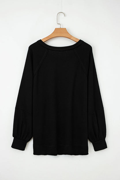 Sophia Textured Knit Pullover Top
