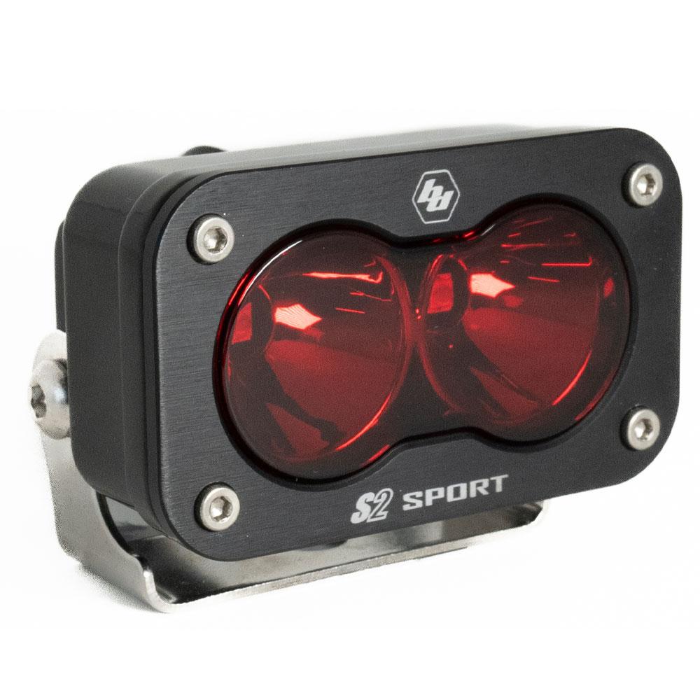 S2 Sport Black LED Auxiliary Light Pod - Universal Dunes 2 Dezert SXS