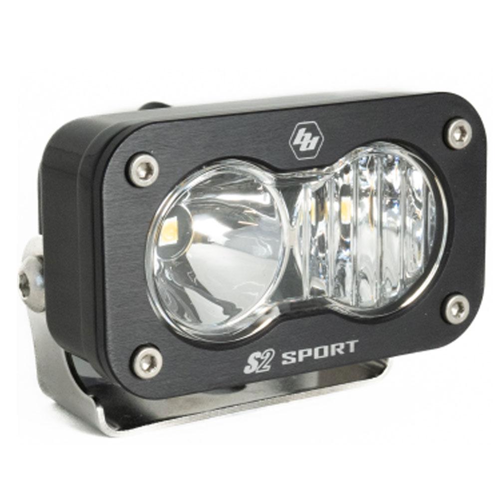 S2 Sport Black LED Auxiliary Light Pod - Universal Dunes 2 Dezert SXS