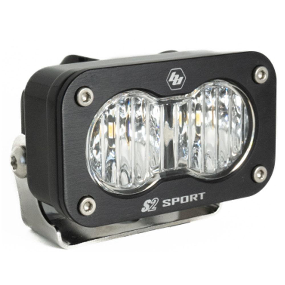 S2 Sport Black LED Auxiliary Light Pod - Universal Dunes 2 Dezert SXS