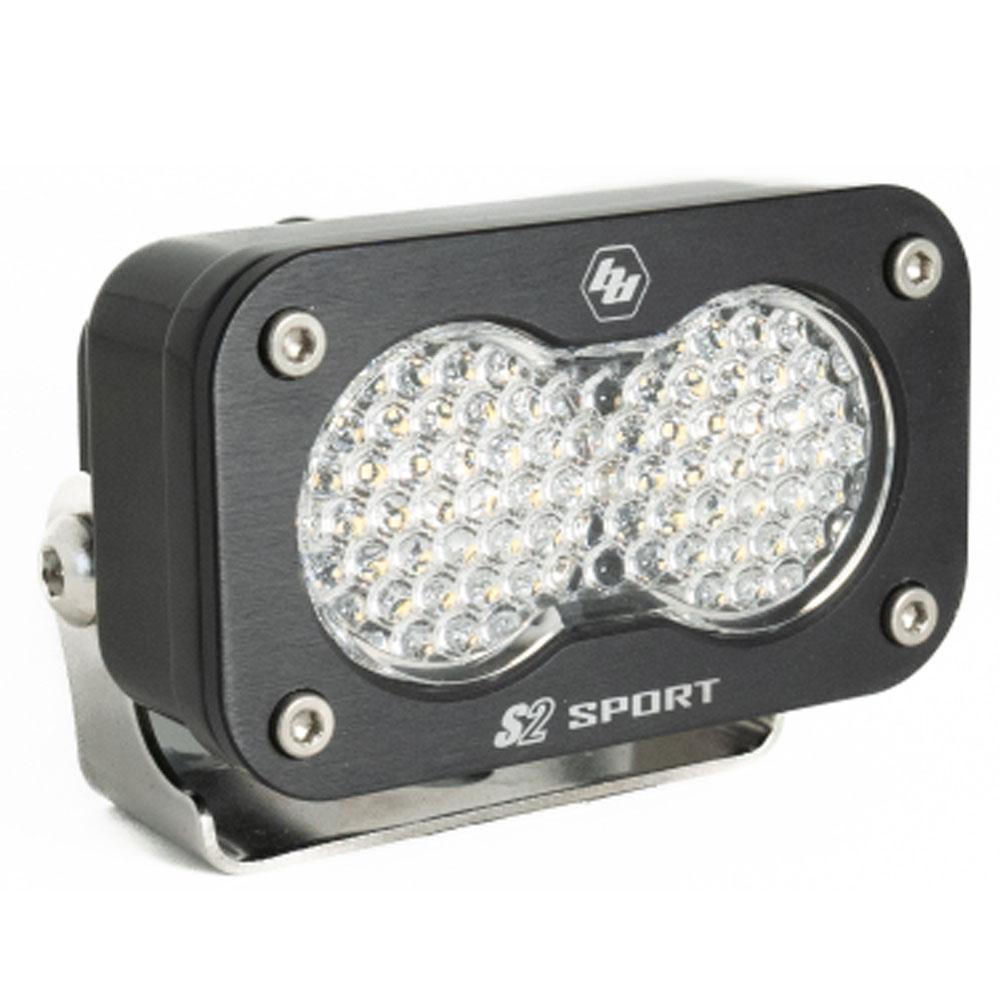 S2 Sport Black LED Auxiliary Light Pod - Universal Dunes 2 Dezert SXS