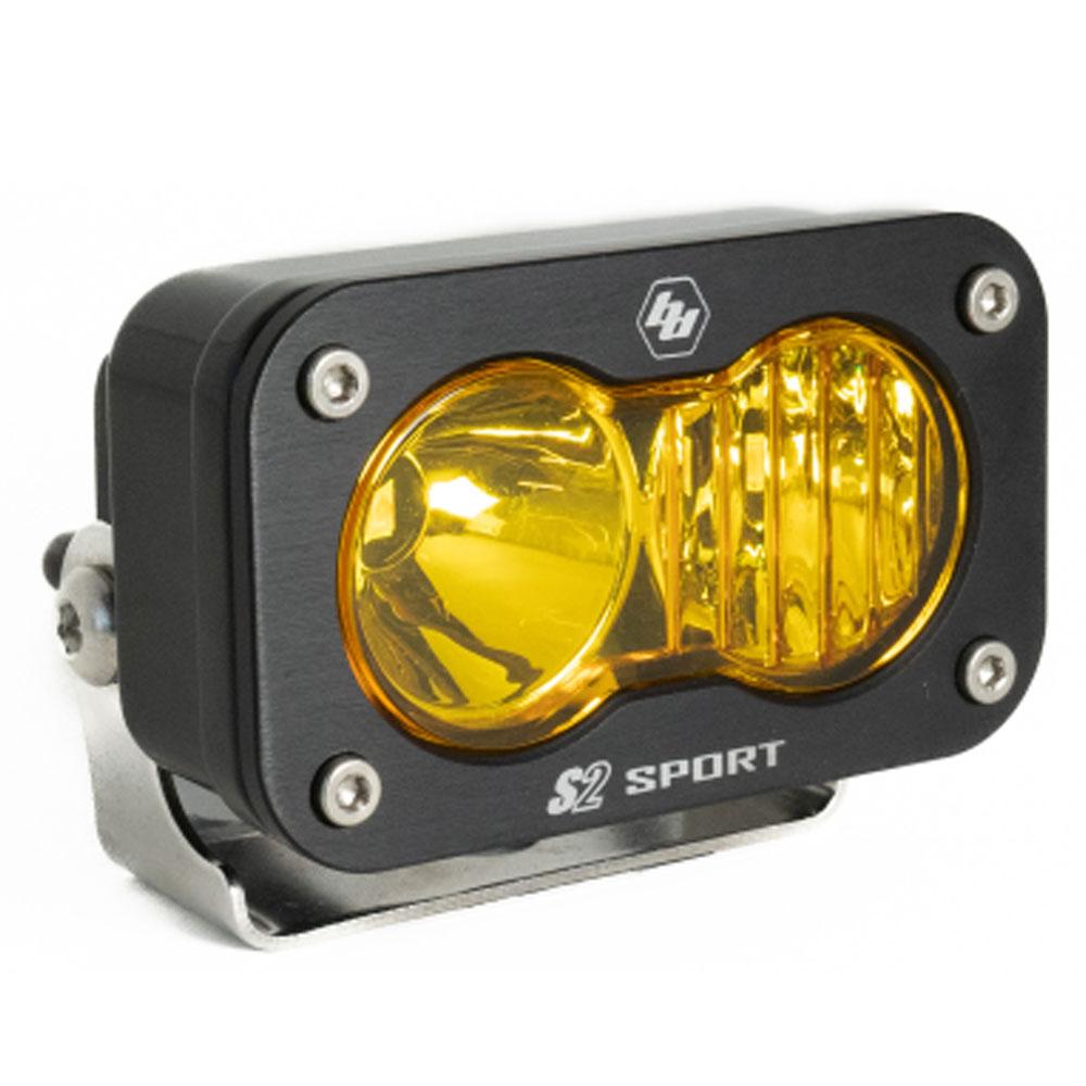 S2 Sport Black LED Auxiliary Light Pod - Universal Dunes 2 Dezert SXS