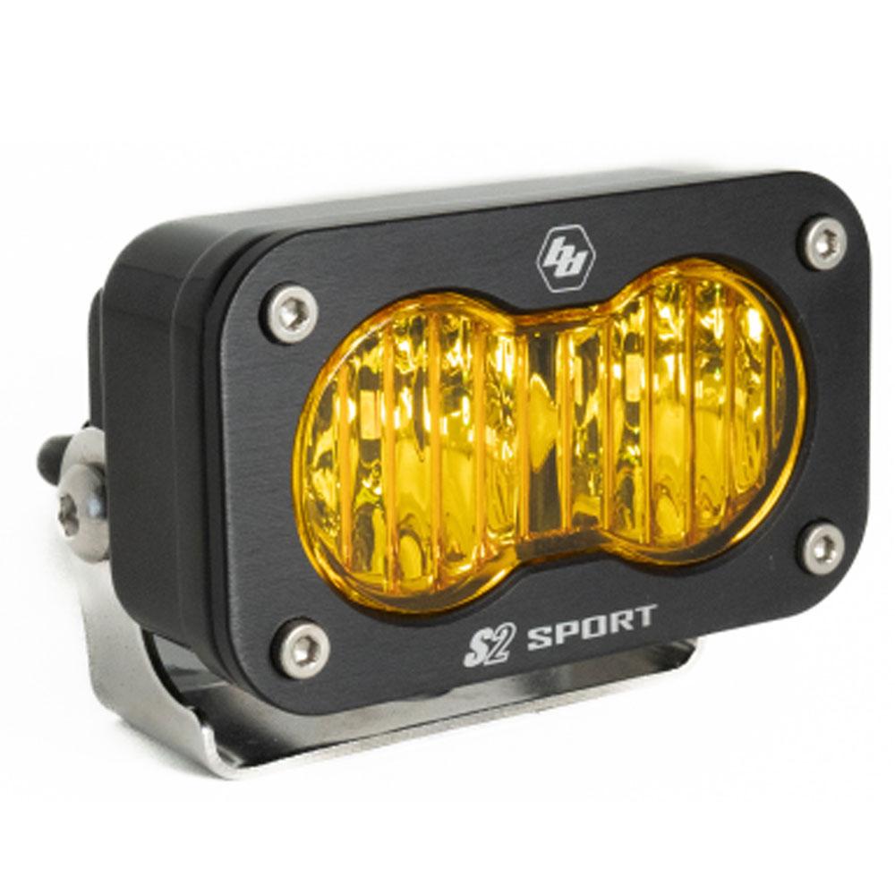 S2 Sport Black LED Auxiliary Light Pod - Universal Dunes 2 Dezert SXS