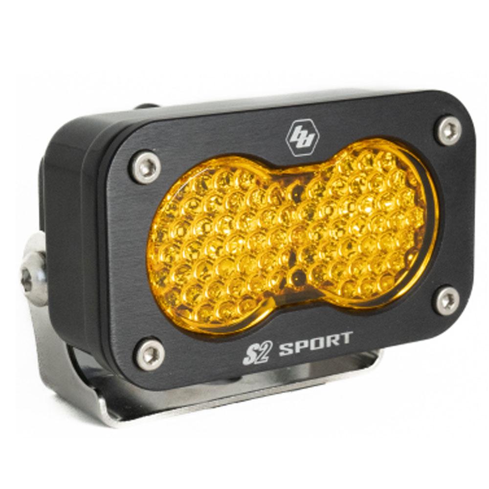 S2 Sport Black LED Auxiliary Light Pod - Universal Dunes 2 Dezert SXS