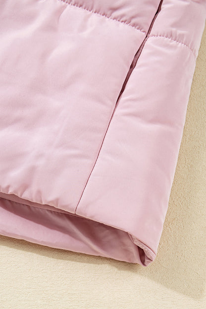 Ava Sleeve Snap Puffer Vest