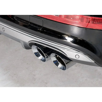 AWE Tuning Audi 8R SQ5 Touring Edition Exhaust - Quad Outlet Chrome Silver Tips NP Motorsports
