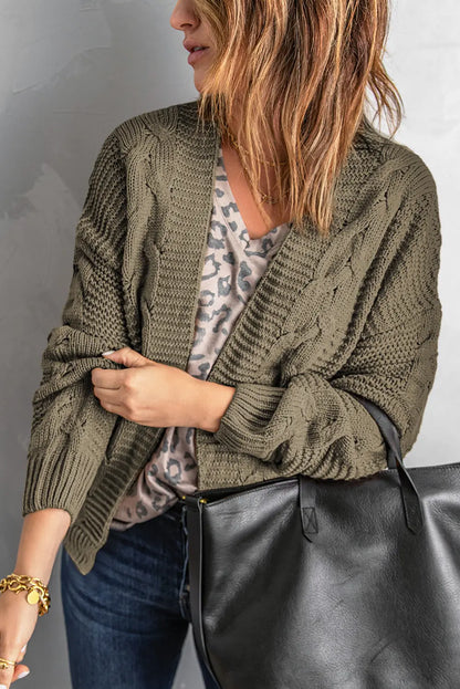 Lyralara Long Sleeve Knit Cardigan