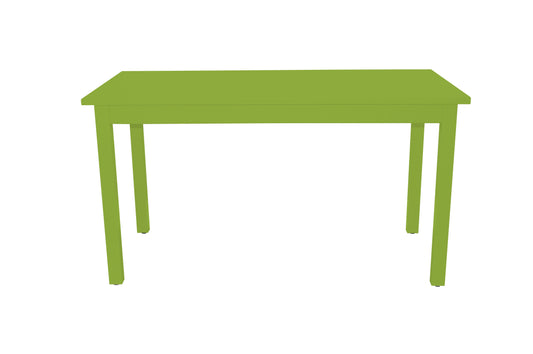 48" Chartreuse Solid Wood Dining Table