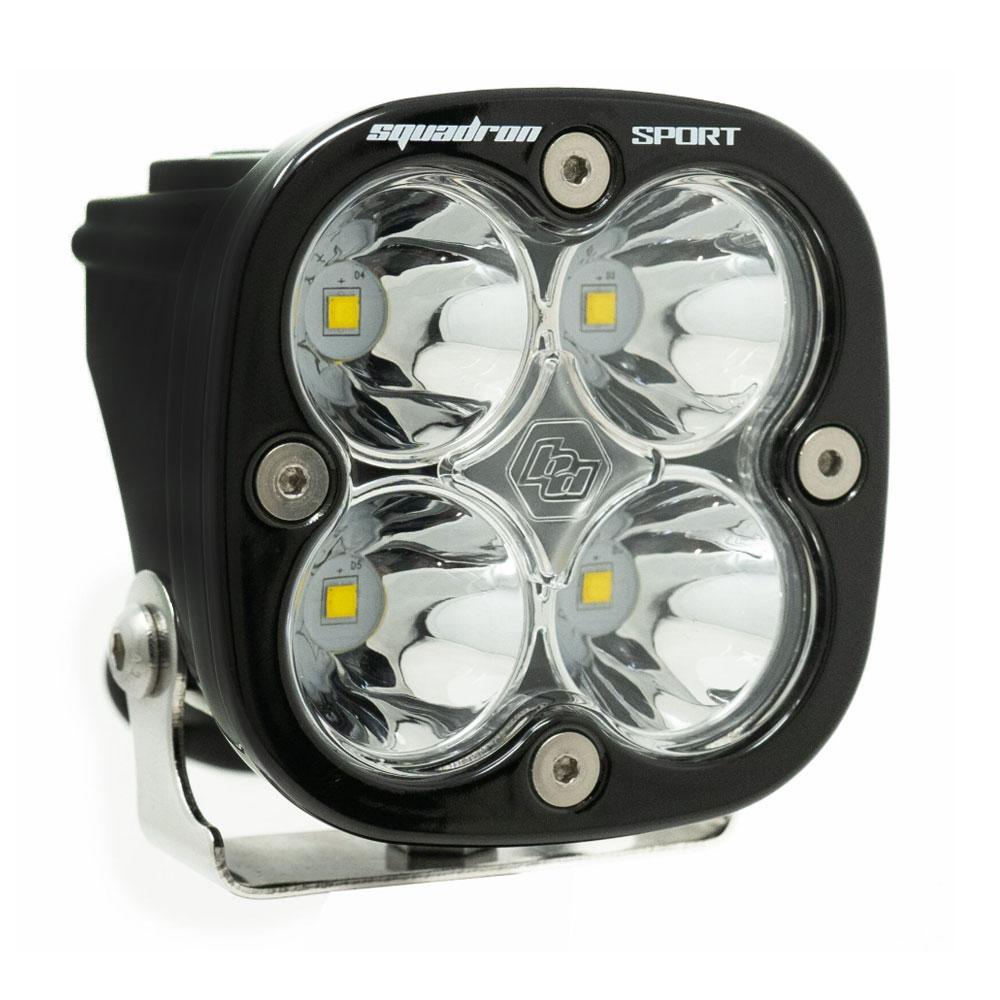 Squadron Sport Black LED Auxiliary Light Pod - Universal Dunes 2 Dezert SXS
