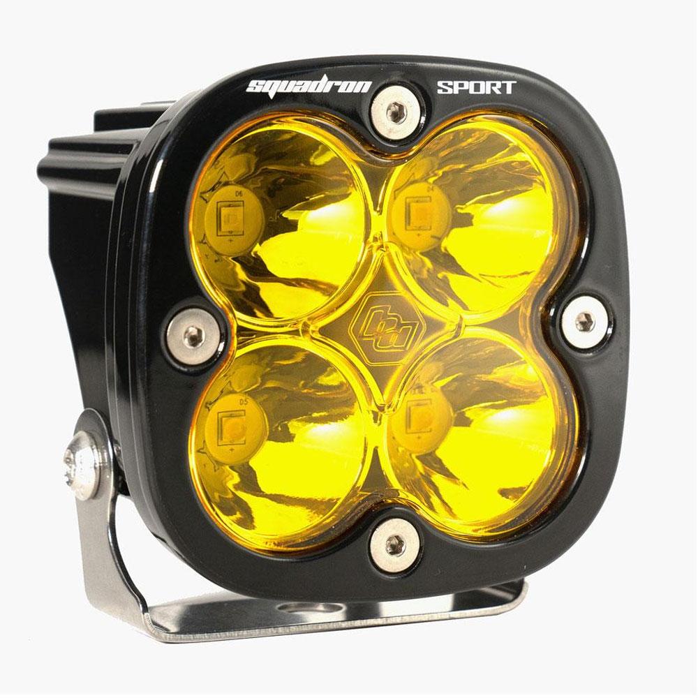 Squadron Sport Black LED Auxiliary Light Pod - Universal Dunes 2 Dezert SXS