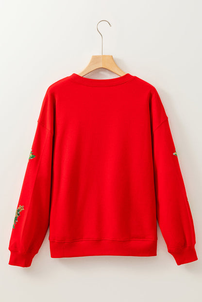 Evelyn Graphic Drop Shoulder Sweatshirt